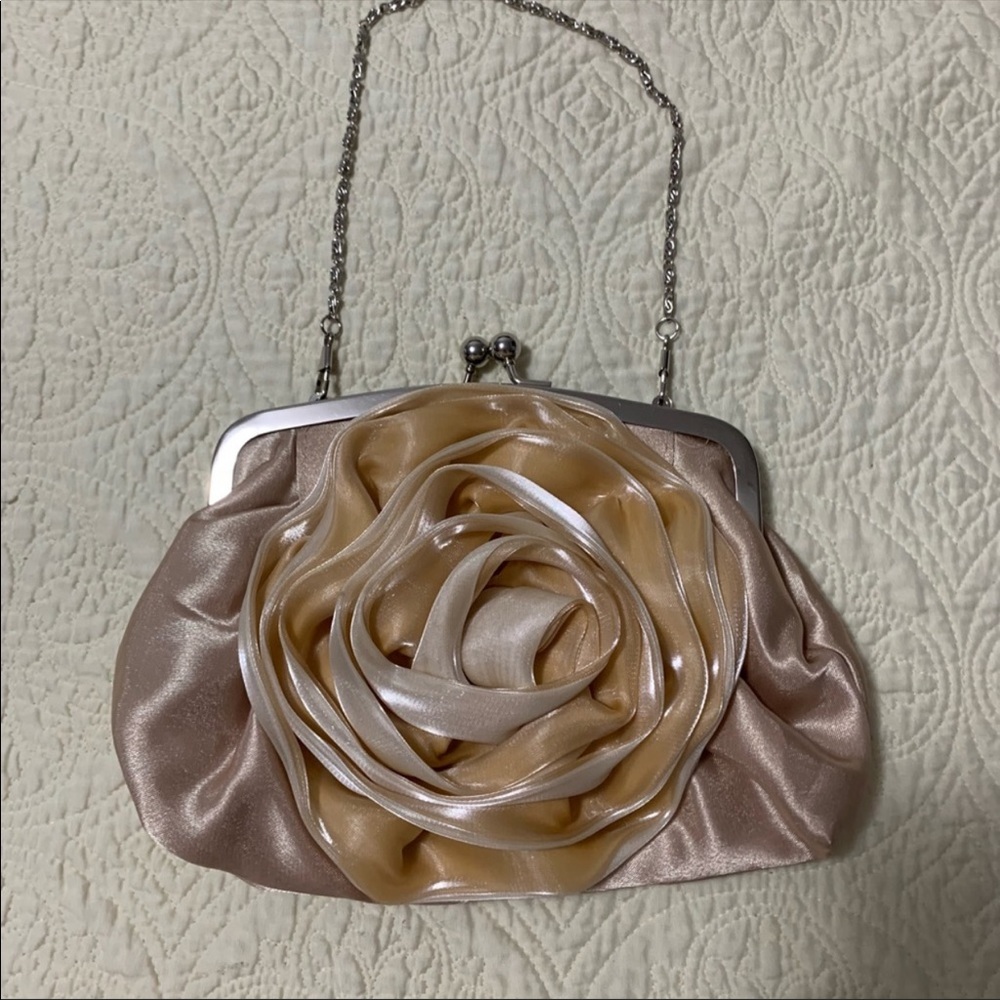 Jessica MCclintock Gunne Sax Rose Evening Bag